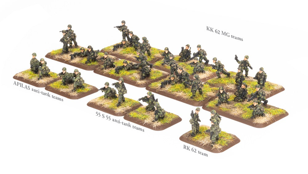WWIII: Finnish: Jääkäri Platoon (x40 figures) (Jaakari)