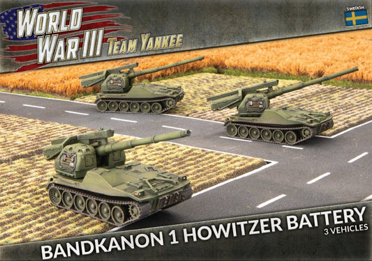 WWIII: Swedish: Bandkanon 1 Howitzer Battery (x3)