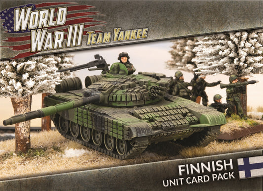 WWIII: Finnish Unit Cards (33x Cards)