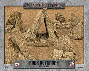 Battlefield in a Box: Rock Outcrops Sandstone