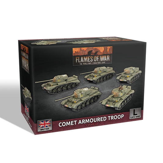 Flames of War: British: Comet Armoured Squadron