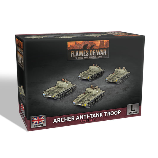 Flames of War: British: Archer Anti-Tank Troop