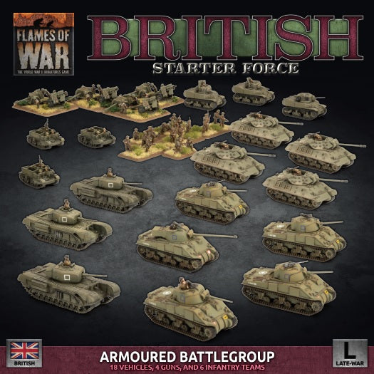 Flames of War: British: Flames of War: British LW "Armoured Battlegroup" Army Deal