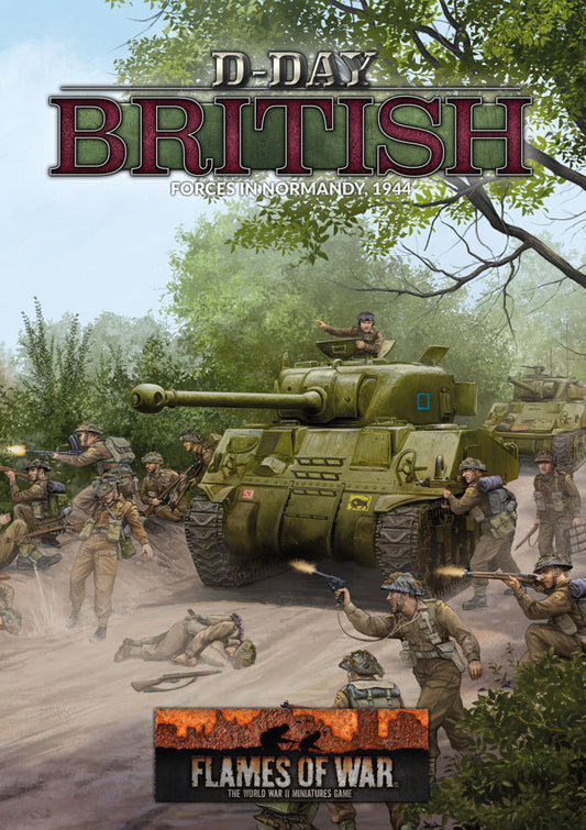 Flames of War: British: "D-Day British" (LW 80p A4 HB)