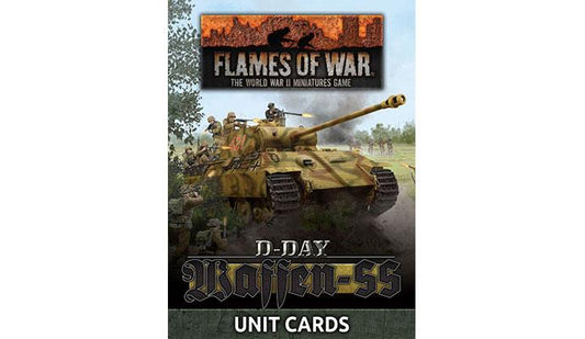 Flames of War: German (SS): Waffen-SS Unit Card Pack (43 cards)