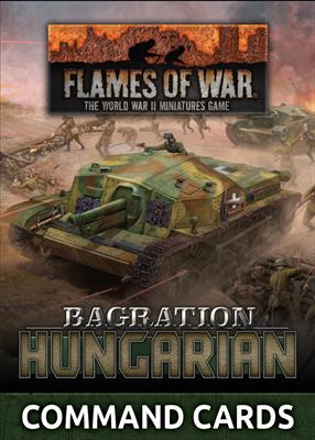 Flames of War: LW Hungarian Command Card Pack (33x Cards)