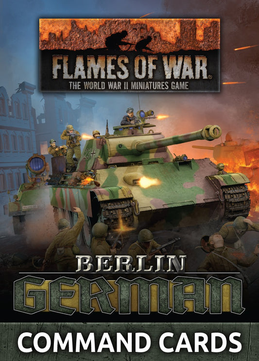 Flames of War: Berlin: German Command Cards (52x Cards)