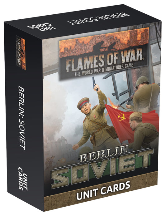 Flames of War: Berlin: Soviet Unit Cards (71x Cards)