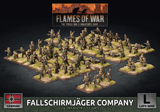 Flames of War: Germans: Fallschirmjager Company (Plastic)