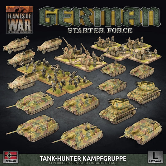 Flames of War: German:  Tank-Hunter Kampfgruppe Army Deal (Plastic)