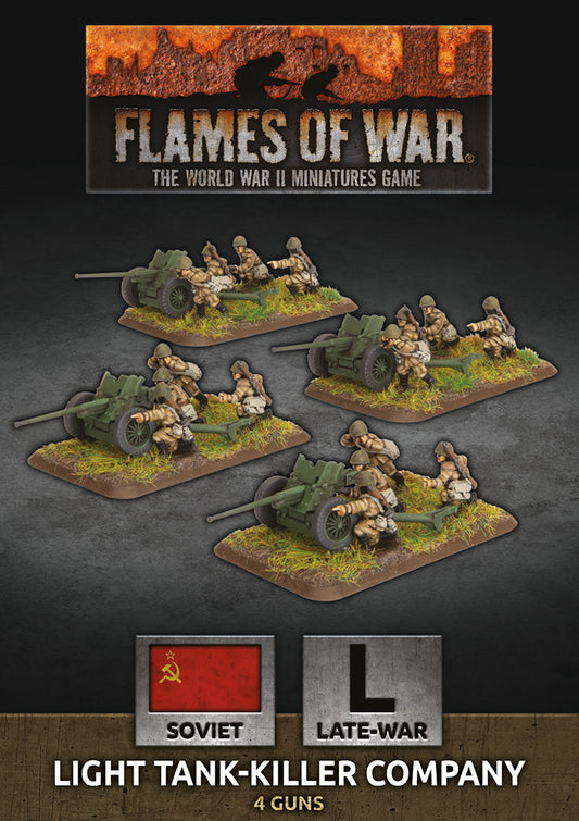 Flames of War: Soviet: Light Tank-Killer Company (x4 Plastic)