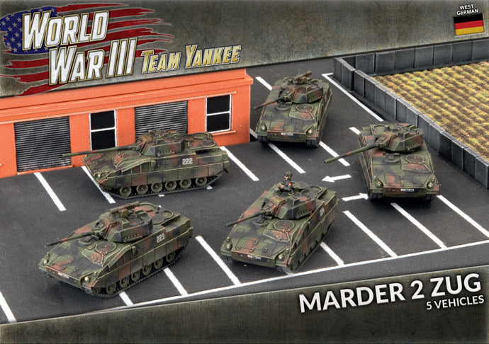 WWIII: West German: Marder II (x5 Plastic)