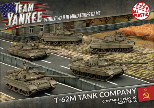 WWIII: Oil War: T-62 Tank Company (x5 Plastic)