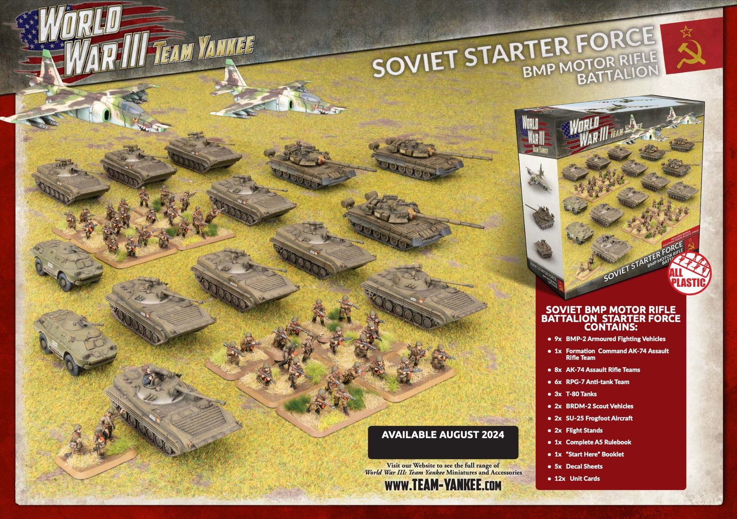 Soviet Starter Force: BMP Rifle Battalion