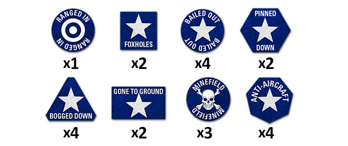 Team Yankee US Token Set