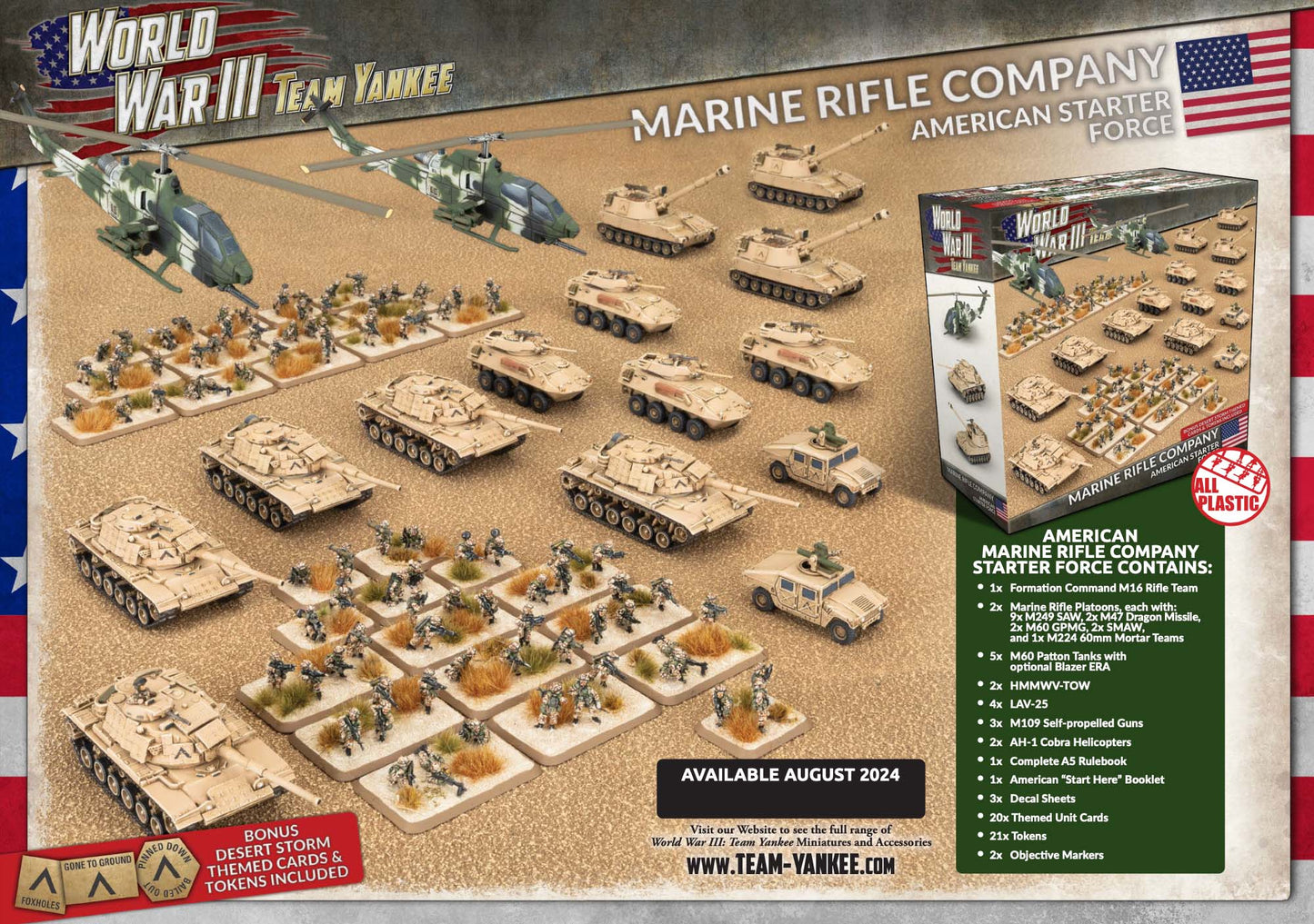 Marine Rifle Company American Starter Force - Limited Run