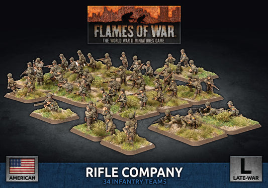 Flames of War: Americans: Rifle Company (Plastic)