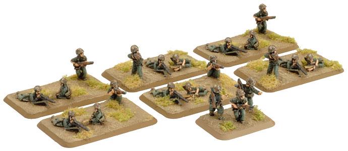 Company Machine-gun Platoon (x4)