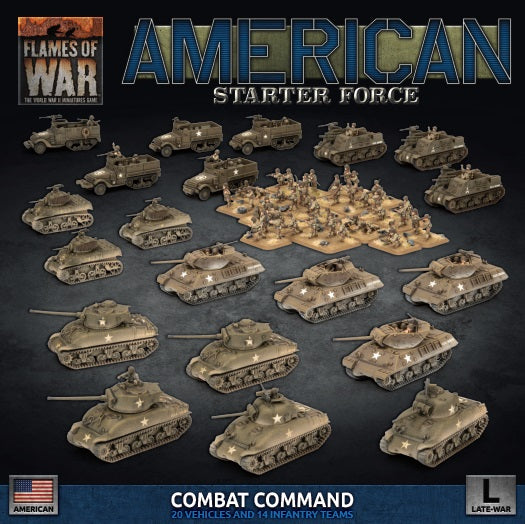 Flames of War: American LW "Combat Command" Army Deal
