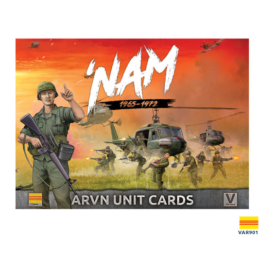 Flames of War: Vietnam: Unit Cards - ARVN Forces in Vietnam (x54 Cards)