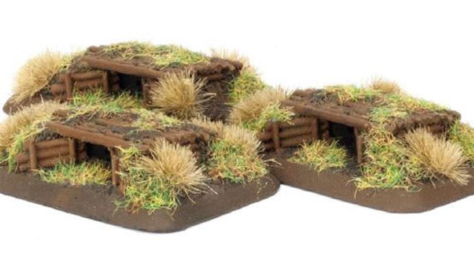 Flames of War: Vietnam: PAVN Machine-gun Bunkers