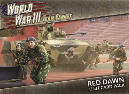 WWIII: Red Dawn Unit Cards (86x Cards)