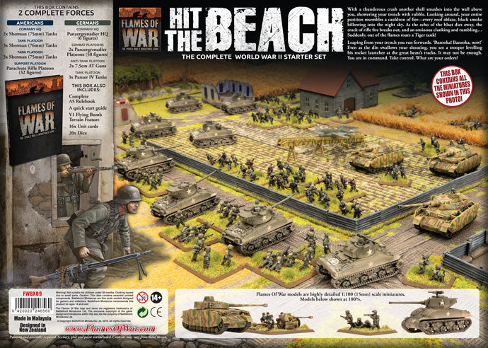 Flames of War: "Hit The Beach" Army Set