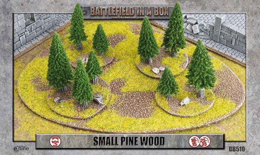 Battlefield in a Box: Small Pine Wood (x1) - 15mm