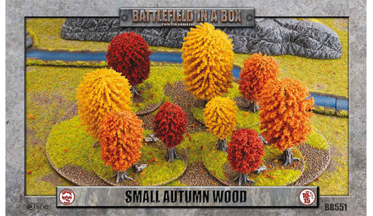 Battlefield in a Box: Small Autumn Wood (x1) - 15mm
