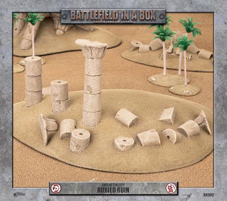 PRE-ORDER Battlefield in a Box: Forgotten City - Buried Ruin (x1) - 30mm