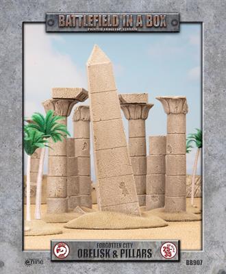 PRE-ORDER Battlefield in a Box: Forgotten City - Obelisk & Pillars
