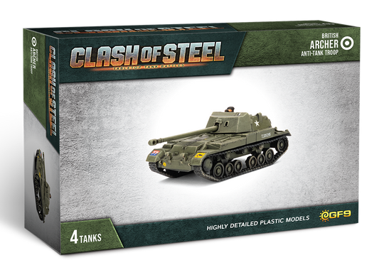 PRE-ORDER: Clash of Steel: Archer Anti-Tank Troop (x4 Plastic)