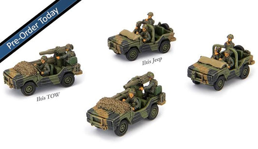 Iltis Anti-tank Section or Patrol (x4)