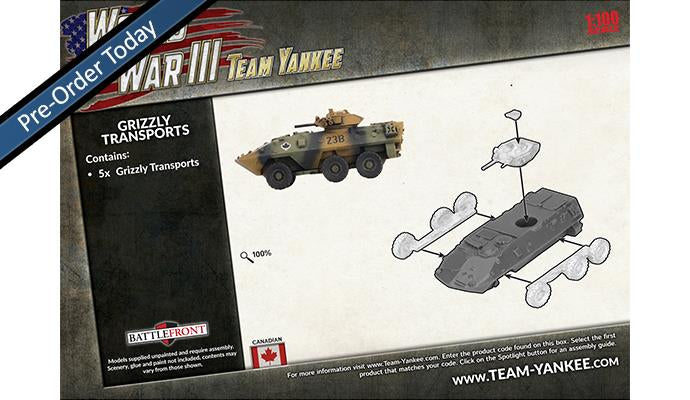 Grizzly Transport Platoon (x4)