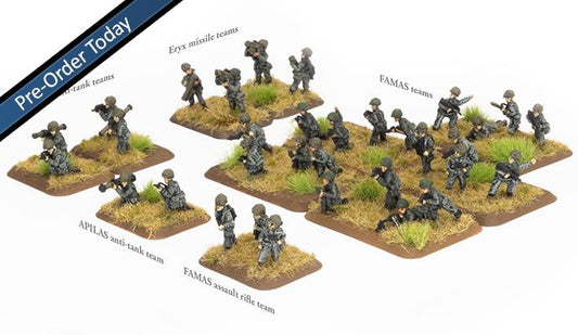 Infantry Platoon French (x33 figures)