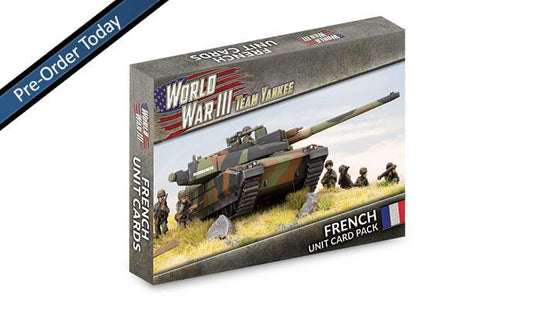 French Unit Card Pack