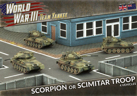WWIII: British: Scorpion or Scimitar Troop (Plastic)