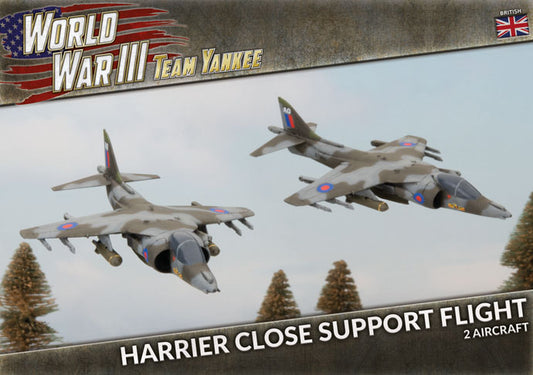 WWIII: British: Harrier Close Support Flight (x2 Plastic)