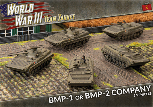 WWIII: Soviet: BMP-1 or BMP-2 Company (Plastic)