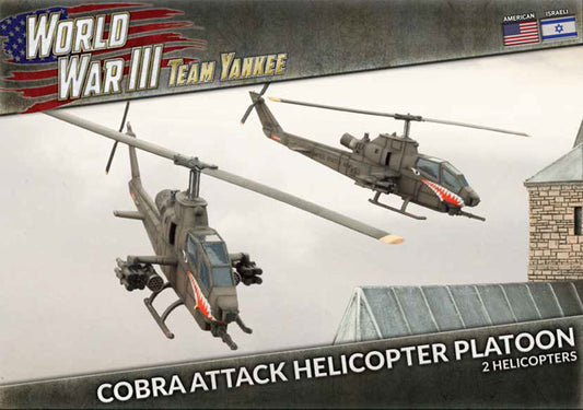 WWIII: American: Cobra Attack Helicopter Platoon (Plastic)