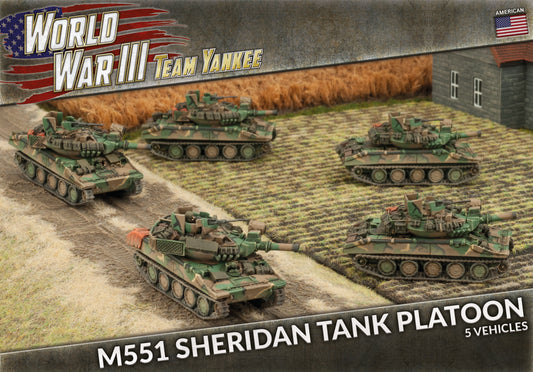 WWIII: American: M551 Sheridan Tank Platoon