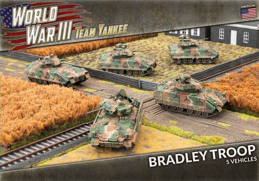 WWIII: American: M2 or M3 Bradley Troop (x5 Plastic)