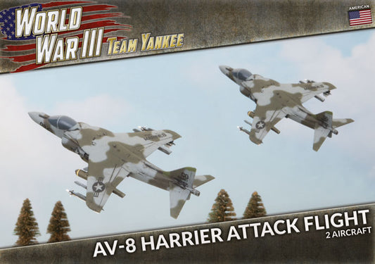 WWIII: American: AV-8 Harrier Attack Flight (x2 Plastic)
