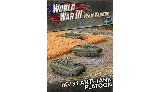 WWIII: Swedish: Ikv 91 Anti-tank Platoon (x3)