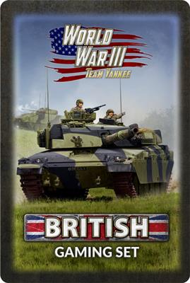 WWIII: British Tin (x20 Tokens, x2 Objectives, x16 Dice)