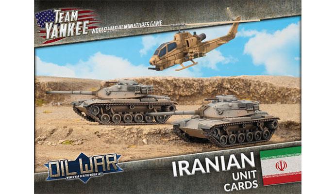 WWIII: Iranian Unit Cards (x41 cards)