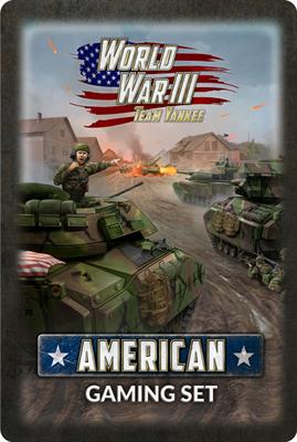 WWIII: American Tin (x20 Tokens, x2 Objectives, x16 Dice)