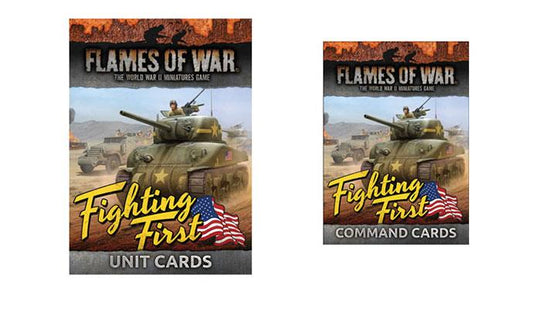 Flames of War: American Fighting First Card Bundle