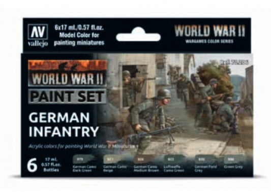 Vallejo World War II German Infantry Paint Set