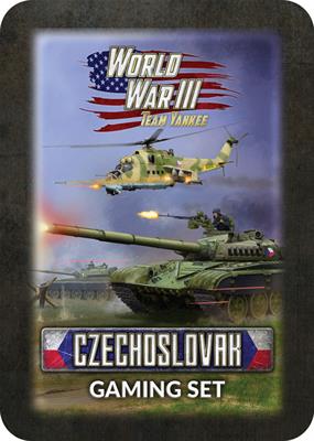 WWIII: Czechoslovak Gaming Set (x20 Tokens, x2 Objectives, x16 Dice)